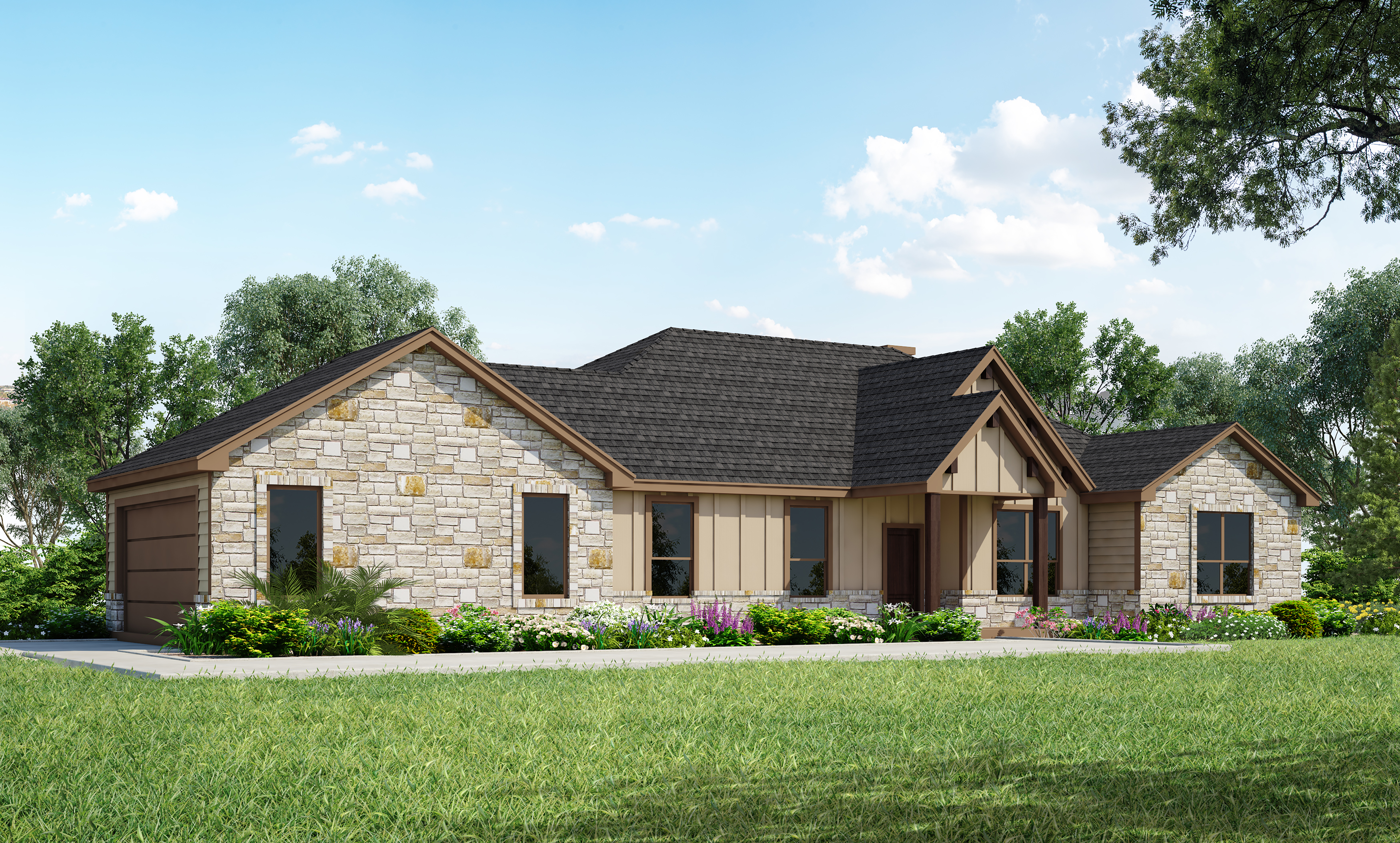 Freeman Homes - Custom Home Builders - Home Plans: La Ranchette